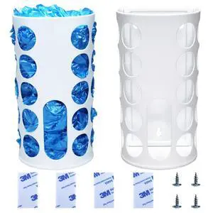 Kitchen Sink & Closet Grocery Plastic Bag Holder & Dispenser, Wall-Mounted Space Saver Kitchen Sink & Closet Grocery Plastic Bag Holder & Dispenser, Wall-Mounted Space Saver