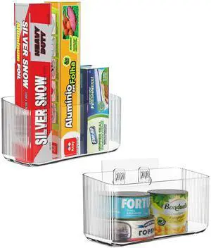 Cruet stands, 2 Pack Cabinet Door Organizers Plastic Wrap Holders for Kitchen Organizers, No drilling Wall Door Mount Kitchen Wrap Rack for Foil Wrap, Cling Wrap, and Food Bags, Clear Cruet stands, 2 Pack Cabinet Door Organizers Plastic Wrap Holders for Kitchen Organizers, No drilling Wall Door Mount Kitchen Wrap Rack for Foil Wrap, Cling Wrap, and Food Bags, Clear