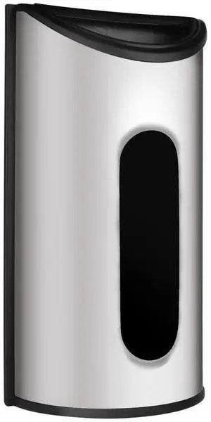 Grocery Plastic Bag Holder for Kitchen Trash Bag, Easy Wall Mount Bag Saver, Storage Dispenser Medium, Smudge Proof with Extra Wide Access Openings, Stainless Steel (Sliver) Grocery Plastic Bag Holder for Kitchen Trash Bag, Easy Wall Mount Bag Saver, Storage Dispenser Medium, Smudge Proof with Extra Wide Access Openings, Stainless Steel (Sliver)