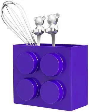 Magnetic Basket Organizer for Fridge - Lego-Style ABS Plastic Storage Box,No Drill Design for Kitchen Counter, Microwave & Whiteboard, Holds Up to 3.5 lbs (deep purple) Magnetic Basket Organizer for Fridge - Lego-Style ABS Plastic Storage Box,No Drill Design for Kitchen Counter, Microwave & Whiteboard, Holds Up to 3.5 lbs (deep purple)