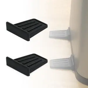 Upgraded Wall Protector Behind Trash Can for Heavy Duty Trash Can, 2 Pcs Silicon Garbage Can Bumper, Wall Spacer Garbage Bin for Round & Square Waste Baskets, Stop Moving Backward Upgraded Wall Protector Behind Trash Can for Heavy Duty Trash Can, 2 Pcs Silicon Garbage Can Bumper, Wall Spacer Garbage Bin for Round & Square Waste Baskets, Stop Moving Backward