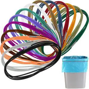 14 Pieces 4.9 Feet Trash Can Band Elastic Rubber Bands 30-64 Gallon Garbage Can Garbage Colorful Litter Box Loop for Outdoor, 14 Colors 14 Pieces 4.9 Feet Trash Can Band Elastic Rubber Bands 30-64 Gallon Garbage Can Garbage Colorful Litter Box Loop for Outdoor, 14 Colors
