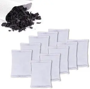 10 Pack Activated Charcoal Odor Absorbe Trash Can Deodorizer, Car Air Freshener, Shoe Deodorizer, Odor Eliminators For Storng Odor,50g/pack 10 Pack Activated Charcoal Odor Absorbe Trash Can Deodorizer, Car Air Freshener, Shoe Deodorizer, Odor Eliminators For Storng Odor,50g/pack