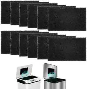 12 Pack Universal Stick-on Trash Can Odor Absorbing Filters Refills 12 Pack Universal Stick-on Trash Can Odor Absorbing Filters Refills