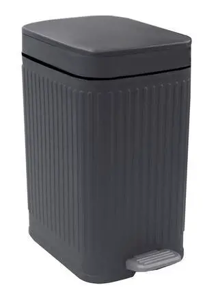 Small Trash Can with Lid,Small Bathroom Trash Can with Foot Pedal and Press Type Lid,Slim Step-On Trash Bin Wastebasket Garbage Can for Kitchen,Bathroom Office, Bedroom (Gray, 1.8 Gallon) Small Trash Can with Lid,Small Bathroom Trash Can with Foot Pedal and Press Type Lid,Slim Step-On Trash Bin Wastebasket Garbage Can for Kitchen,Bathroom Office, Bedroom (Gray, 1.8 Gallon)