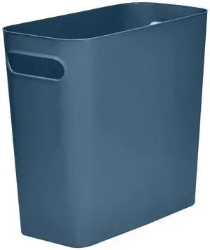Versatile 1.8 Gallon Plastic Trash Can - The Compact Bin for Bathroom, Kitchen, or Home Office - Blue Versatile 1.8 Gallon Plastic Trash Can - The Compact Bin for Bathroom, Kitchen, or Home Office - Blue