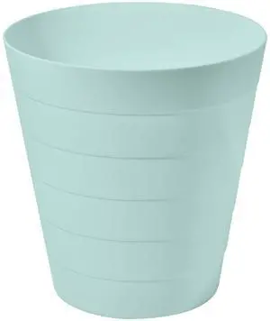 Small Trash Can - Round Waste Basketbin - 2 Gallon - Green - Bathrooms, Laundry Room, Kitchens, Offices Small Trash Can - Round Waste Basketbin - 2 Gallon - Green - Bathrooms, Laundry Room, Kitchens, Offices