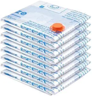 Vacuum Storage Bags, Space Saver Sealer Bags,Vacuum seal bags for clothing, Pillows, Comforters, Blankets, Bedding,Travel,8 MEDIUM Vacuum Storage Bags, Space Saver Sealer Bags,Vacuum seal bags for clothing, Pillows, Comforters, Blankets, Bedding,Travel,8 MEDIUM