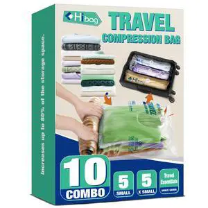 Travel Zipper Storage Bags, Travel Essentials Roll Up Compression Bags Travel Zipper Storage Bags, Travel Essentials Roll Up Compression Bags