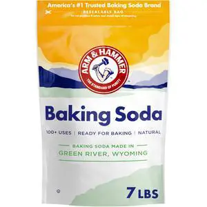 Baking Soda, 100% Pure Sodium Bicarbonate Powder, 7 Lbs Baking Soda, 100% Pure Sodium Bicarbonate Powder, 7 Lbs