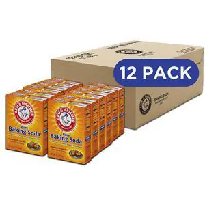 Baking Soda, Multi-Purpose 100% Pure Sodium Bicarbonate Powder for Cooking, Baking, Cleaning, Laundry, Deodorizing, DIY & More, 1 Lb, 12 Pack Baking Soda, Multi-Purpose 100% Pure Sodium Bicarbonate Powder for Cooking, Baking, Cleaning, Laundry, Deodorizing, DIY & More, 1 Lb, 12 Pack