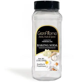 Baking Soda, 2.3 lb, Sodium Bicarbonate, Baking & Cleaning Baking Soda, 2.3 lb, Sodium Bicarbonate, Baking & Cleaning