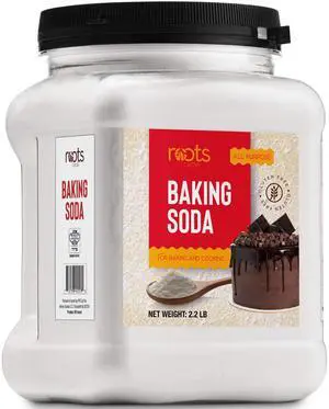 Baking Soda Bulk | 1 x 35.2oz Large Airtight Container | Pure Sodium Bicarbonate for Cooking, Baking, Cleaning, Laundry, Deodorizing, Gardening | Gluten Free, All-Natural Food Grade Baking Soda Bulk | 1 x 35.2oz Large Airtight Container | Pure Sodium Bicarbonate for Cooking, Baking, Cleaning, Laundry, Deodorizing, Gardening | Gluten Free, All-Natural Food Grade