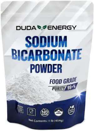 1 lb USP Pure Sodium Bicarbonate Powder Organic Food Grade Pure Baking Soda 1 lb USP Pure Sodium Bicarbonate Powder Organic Food Grade Pure Baking Soda