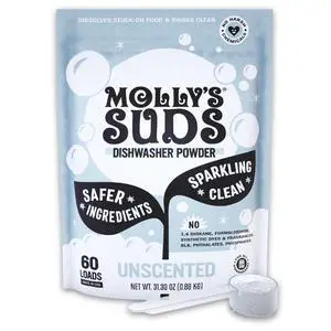 Dishwasher Powder | Clean Dishwasher Detergent, Cuts Grease & Rinses Clean (Residue-Free) for Sparkling Dishes | 60 Loads (Unscented) Dishwasher Powder | Clean Dishwasher Detergent, Cuts Grease & Rinses Clean (Residue-Free) for Sparkling Dishes | 60 Loads (Unscented)