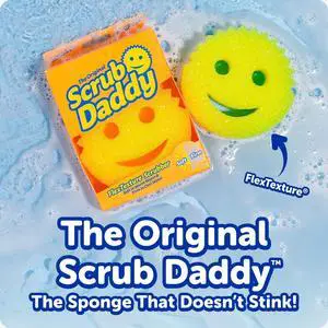 Scratch-Free Multipurpose Kitchen Sponges - Bulk Dish Sponges for Kitchen, Bathroom, Household Cleaning & More - Made with BPA-Free Polymer Foam (5 Count) Scratch-Free Multipurpose Kitchen Sponges - Bulk Dish Sponges for Kitchen, Bathroom, Household Cleaning & More - Made with BPA-Free Polymer Foam (5 Count)