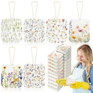 36 Counts Compressed Cellulose Sponges Bulk Cute Wildflower Pop up Sponges Natural Compostable Non Scratch Dish Kitchen Gifts for Washing Dishes, Travel Cleaning Countertop Sink 36 Counts Compressed Cellulose Sponges Bulk Cute Wildflower Pop up Sponges Natural Compostable Non Scratch Dish Kitchen Gifts for Washing Dishes, Travel Cleaning Countertop Sink