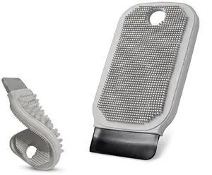 3-in-1 Silicone Dish Sponge - BPA-Free Food-Grade Cleaning Brush with Dual-Sided Scrubber & Scraper, Hanging Hole Fast-Dry Reusable for Dishes/Fruits/Vegetables (Grey 1PCS) 3-in-1 Silicone Dish Sponge - BPA-Free Food-Grade Cleaning Brush with Dual-Sided Scrubber & Scraper, Hanging Hole Fast-Dry Reusable for Dishes/Fruits/Vegetables (Grey 1PCS)