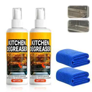 GreaseKiller BBQ Grill Cleaner Spray, Heavy Duty Degreaser, Fast-Acting Grease Removal, for Grills and Smokers, Outdoor Use(2 PCS) GreaseKiller BBQ Grill Cleaner Spray, Heavy Duty Degreaser, Fast-Acting Grease Removal, for Grills and Smokers, Outdoor Use(2 PCS)