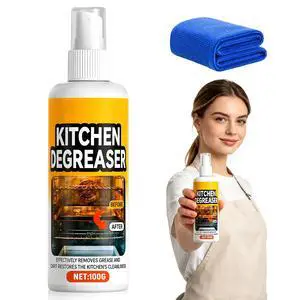 Greasekiller BBQ Grill Cleaner Spray, Grill Cleaner, Heavy Duty Grills Degreaser Spray, Removes Grease for BBQ Grate, Grills Lid,Stovetop,Oven,Range Hood Greasekiller BBQ Grill Cleaner Spray, Grill Cleaner, Heavy Duty Grills Degreaser Spray, Removes Grease for BBQ Grate, Grills Lid,Stovetop,Oven,Range Hood