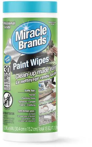 for Paint Prep & Cleanup, Remove Tough Grime Build-Up, Wet Paint, Caulking, Epoxy, Colorant, and more from Hands, Surfaces, & Tools - 30 Count for Paint Prep & Cleanup, Remove Tough Grime Build-Up, Wet Paint, Caulking, Epoxy, Colorant, and more from Hands, Surfaces, & Tools - 30 Count
