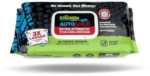AutoSCRUB Cleaning Wipes 60-Count (15 x 10) Cleaning Cloths Remove Oil, Grease, Paint, Tar, Brake Dust, Hydraulic Fluid, Silicone, Sealants & Road Grime from Tools & Hands AutoSCRUB Cleaning Wipes 60-Count (15 x 10) Cleaning Cloths Remove Oil, Grease, Paint, Tar, Brake Dust, Hydraulic Fluid, Silicone, Sealants & Road Grime from Tools & Hands