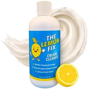 The Lemon Fix Cream Cleaner for Soap Scum, Hard Water & Grease The Lemon Fix Cream Cleaner for Soap Scum, Hard Water & Grease