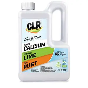 Brands Calcium, Lime & Rust Remover Free & Clear, No Dyes or Fragrances, Gentle Lime and Bathroom Descaler, Removes Hard Water Stains and Rust Deposits, 42 Oz Bottle Brands Calcium, Lime & Rust Remover Free & Clear, No Dyes or Fragrances, Gentle Lime and Bathroom Descaler, Removes Hard Water Stains and Rust Deposits, 42 Oz Bottle