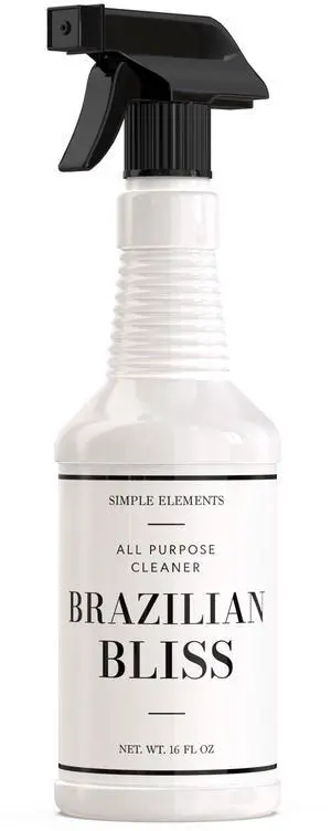 All Purpose Cleaner Spray - Luxury Perfume Inspired Multi Surface Cleaner for Kitchen, Bathroom, Countertops, Appliances, Removes Grease and Grime, Long Lasting Fragrance, Brazilian Bliss, 16oz All Purpose Cleaner Spray - Luxury Perfume Inspired Multi Surface Cleaner for Kitchen, Bathroom, Countertops, Appliances, Removes Grease and Grime, Long Lasting Fragrance, Brazilian Bliss, 16oz