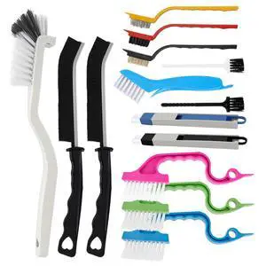 15Pcs Crevice Cleaning Brush Set Hard Bristle Scrub Brushes Tools Groove Gap Cleaning Brush for Housekeeping Bathroom Corners Window Track Kitchen Toilet Cup Faucet 15Pcs Crevice Cleaning Brush Set Hard Bristle Scrub Brushes Tools Groove Gap Cleaning Brush for Housekeeping Bathroom Corners Window Track Kitchen Toilet Cup Faucet
