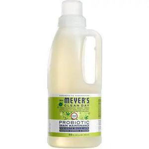 CLEAN DAY Probiotic Drain Maintenance Liquid, Lemon Verbena, Freshens Disposals and Drains, 32 Fl Oz CLEAN DAY Probiotic Drain Maintenance Liquid, Lemon Verbena, Freshens Disposals and Drains, 32 Fl Oz