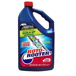 Build-Up Remover Drain Cleaner, Enzyme-Based Formula Helps Prevent Clogs and Grease Buildup, Removes Odor, Safe for Septic Systems, Pipes, Toilets, Drains and Sinks, 64 oz Build-Up Remover Drain Cleaner, Enzyme-Based Formula Helps Prevent Clogs and Grease Buildup, Removes Odor, Safe for Septic Systems, Pipes, Toilets, Drains and Sinks, 64 oz