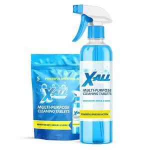 Multi-Purpose Cleaner - Spray Bottle and 5x Cleaning Tablets - Cleaner for Oven, Kitchen & Floor surfaces, and Removes Grease and Grime Multi-Purpose Cleaner - Spray Bottle and 5x Cleaning Tablets - Cleaner for Oven, Kitchen & Floor surfaces, and Removes Grease and Grime