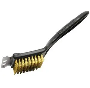 Select Plastic Handle Short Grill Brush, 9 Inches In Length, Black Select Plastic Handle Short Grill Brush, 9 Inches In Length, Black
