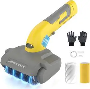 Electric Grill Brush for Outdoor Kitchen & Game Day Cookouts Electric Grill Brush for Outdoor Kitchen & Game Day Cookouts