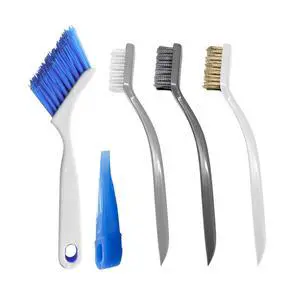 4PCS Crevice Cleaning Brush, Hard Bristle Gap Scrub Groove Brush for Home, Bathroom, Kitchen, Corners, Sink, Sliding Door Rails, Window Track, Tile Grout 4PCS Crevice Cleaning Brush, Hard Bristle Gap Scrub Groove Brush for Home, Bathroom, Kitchen, Corners, Sink, Sliding Door Rails, Window Track, Tile Grout
