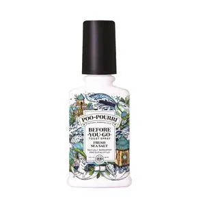 Before-You-Go Toilet Spray, Fresh Sea Salt, 4 Fl Oz, Up to 200 Uses, Bathroom Odor Deodorizer, Plant-Based with Essential Oils, for Home or Work, Sea Salt, Bergamot & Eucalyptus Scent Before-You-Go Toilet Spray, Fresh Sea Salt, 4 Fl Oz, Up to 200 Uses, Bathroom Odor Deodorizer, Plant-Based with Essential Oils, for Home or Work, Sea Salt, Bergamot & Eucalyptus Scent
