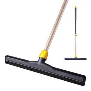 Floor Squeegee Scrubber Adjustable Telescopic Pole Heavy Duty 54.3" Floor Squeegee Scrubber Adjustable Telescopic Pole Heavy Duty 54.3"