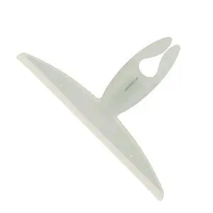 White 44037 Clip on Silicone Squeegee, 10-1/8" x 1-1/4" x 6-3/4" h White 44037 Clip on Silicone Squeegee, 10-1/8" x 1-1/4" x 6-3/4" h