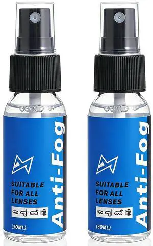 Safe Anti Fog Spray for Swim Goggles Glasses, 2 Pack Quick and Long-Lasting Defogger for Eye Glasses Swim Goggles Ski Goggles Snorkel Mask Scuba Diving Mask Motorcycle Helmet Visor Hockey Shield Safe Anti Fog Spray for Swim Goggles Glasses, 2 Pack Quick and Long-Lasting Defogger for Eye Glasses Swim Goggles Ski Goggles Snorkel Mask Scuba Diving Mask Motorcycle Helmet Visor Hockey Shield
