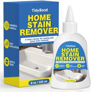 Home Stain Remover Gel, Heavy Duty Stain Cleaner, Deep Clean for Front Loader Washing Machine Seal, Refrigerator Strips, Rubber Gasket, Bathroom Grout, Tile, Shower, Caulk - 8 fl oz Home Stain Remover Gel, Heavy Duty Stain Cleaner, Deep Clean for Front Loader Washing Machine Seal, Refrigerator Strips, Rubber Gasket, Bathroom Grout, Tile, Shower, Caulk - 8 fl oz