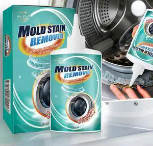 MoldStain Remover Gel, Washing Machine Seal Cleaner for Front Load Washer, Tiles Grout Cleaner Bathroom Cleaning Home Kitchen Sinks Caulk Cleaning, 10 Oz MoldStain Remover Gel, Washing Machine Seal Cleaner for Front Load Washer, Tiles Grout Cleaner Bathroom Cleaning Home Kitchen Sinks Caulk Cleaning, 10 Oz