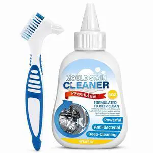 Housemold Stain Remover Gel for Washing Machine & Bathroom Low Odor Remover Gel for Rubber Gaskets, Caulk, Shower Grout, Silicone Sealant, Toilet, Kitchen Sink, 8 FL Housemold Stain Remover Gel for Washing Machine & Bathroom Low Odor Remover Gel for Rubber Gaskets, Caulk, Shower Grout, Silicone Sealant, Toilet, Kitchen Sink, 8 FL
