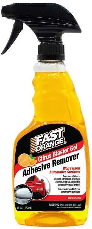 25816 Citrus Blaster Adhesive Remover 16 oz., Safe for Automotive Surfaces, Easily Remove Stickers, and Tar with Gel Formula for Easy Application 25816 Citrus Blaster Adhesive Remover 16 oz., Safe for Automotive Surfaces, Easily Remove Stickers, and Tar with Gel Formula for Easy Application