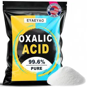 Oxalic Acid 99.6% Pure Rust Remover Wood Bleach Cleaner (16 oz) Oxalic Acid 99.6% Pure Rust Remover Wood Bleach Cleaner (16 oz)