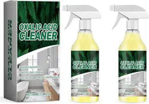 2PCS Upgraded Oxalic Acid Cleaner Spray, Powerful Stain Removal Spray, Multipurpose Stain Remover Spray, 100ml/3.38fl.oz 2PCS Upgraded Oxalic Acid Cleaner Spray, Powerful Stain Removal Spray, Multipurpose Stain Remover Spray, 100ml/3.38fl.oz