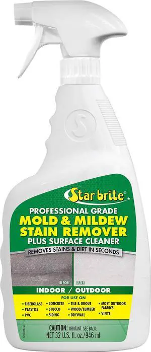 Professional Grade Mold & Mildew Stain Remover - 32 OZ (120032) Professional Grade Mold & Mildew Stain Remover - 32 OZ (120032)