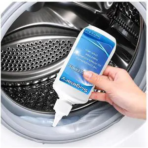 Mold Stain Cleaning Gel, 5 Fl oz All-Purpose Household Cleaner Gel for Front Loader Seal, Bathroom Grout, Sink, Shower, Caulk, Washing Machine Cleaning Solution Mold Stain Cleaning Gel, 5 Fl oz All-Purpose Household Cleaner Gel for Front Loader Seal, Bathroom Grout, Sink, Shower, Caulk, Washing Machine Cleaning Solution