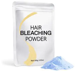 Hair Bleach Powder 100g/3.53oz, Professional Lightening Bleach for Hair, Strong & Gentle Bleach Powder for Hair, Lift Up to 8 Levels, Perfect for DIY Blonde Highlights & Lightening Hair Bleach Powder 100g/3.53oz, Professional Lightening Bleach for Hair, Strong & Gentle Bleach Powder for Hair, Lift Up to 8 Levels, Perfect for DIY Blonde Highlights & Lightening