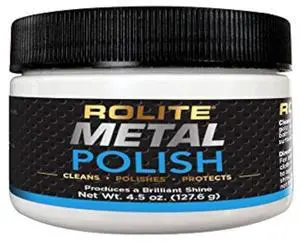 Metal Polish Paste, 4.5 oz, Industrial Strength Scratch Remover & Cleaner for Aluminum, Chrome, Stainless Steel, Restores Shine to All Metals, Heavy-Duty Polishing Paste Metal Polish Paste, 4.5 oz, Industrial Strength Scratch Remover & Cleaner for Aluminum, Chrome, Stainless Steel, Restores Shine to All Metals, Heavy-Duty Polishing Paste